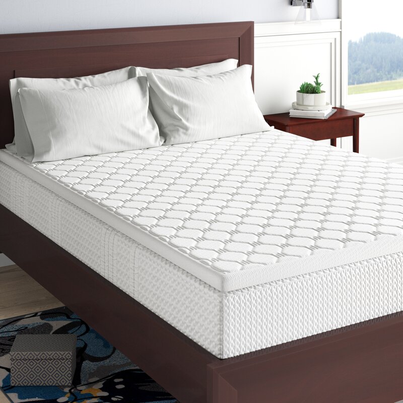 BioPEDIC 3.5" Mattress Topper Memory Foam & Reviews Wayfair